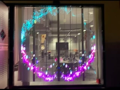 Pencere camı kullanımı için LED ızgara ekranı,dış reklamcılık