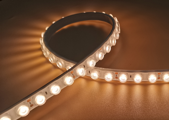 5M IP67 PU Lens Şerit Flex Doğrusal Esnek Duvar Çamaşırhane Işık 4000K Beyaz